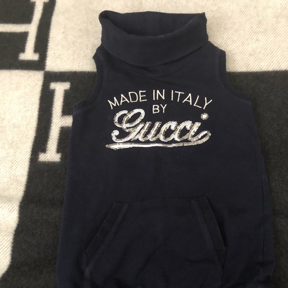 Gucci kids turtle neck dress